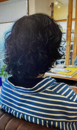 パーマ 平野 竜大のヘアスタイル