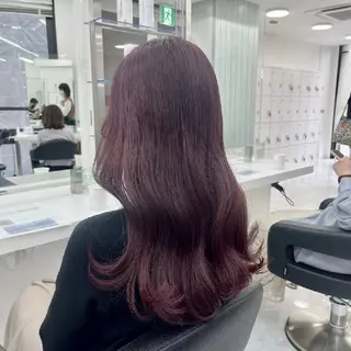 セミロング ヘアアレンジ カラー 🪞【公式】表参道 🪞knot🪞のヘアスタイル