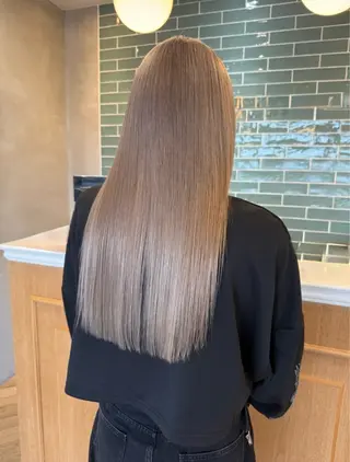 ロング カラー マエダ シュンのヘアスタイル