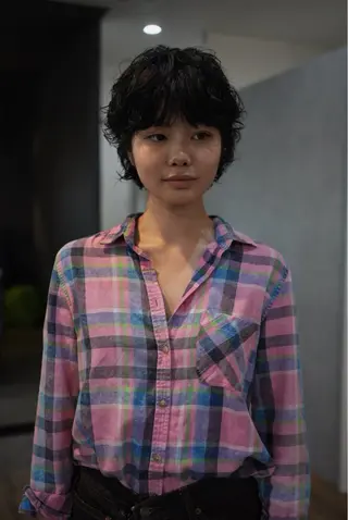 ショート パーマ Basis 田口豪司のヘアスタイル