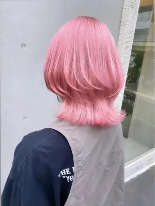 ミディアム カラー 境 健助のヘアスタイル
