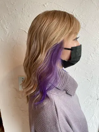 セミロング 清水 美雪のヘアスタイル