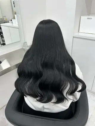 ロング カラー 🤍韓国艶ワンホン ヘアMayu🤍のヘアスタイル