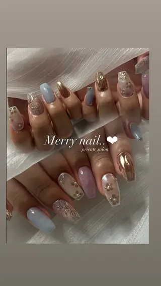 ネイル Merry nail .. ❤︎ Maiのネイルデザイン