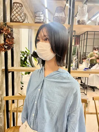 ミディアム メンズ特化 タメイシのヘアスタイル