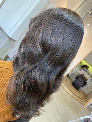 セミロング カラー ♡ yumaのヘアスタイル