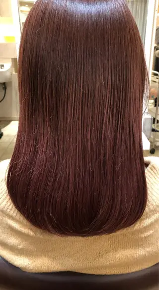 セミロング カラー Hiroshi ヒロシのヘアスタイル