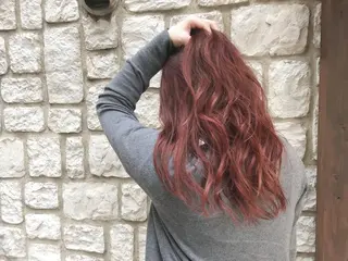 セミロング カラー パーマ ヘアアレンジ メンズ キッズ ネイル マツエク・マツパ 髪質改善/透明感 OAK兵庫のヘアスタイル