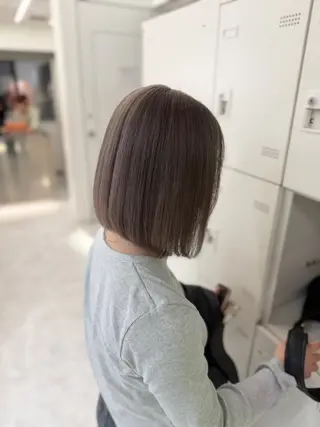 ミディアム カラー ヘアアレンジ 透明感カラー🎀艶髪 Anju/渋谷🎀のヘアスタイル