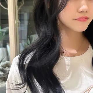 ロング カラー 🇰🇷レイヤー/ト レンドまつげ🎀ミキのヘアスタイル