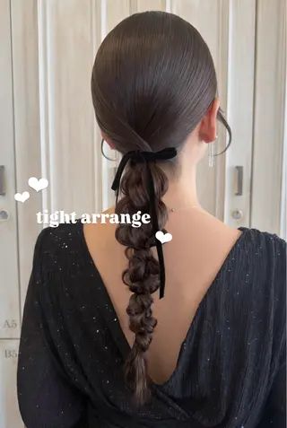 ロング ヘアアレンジ 梅田 / 艶髪カラー /wakanaのヘアスタイル