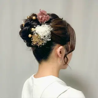ヘアアレンジ 川崎ヘアメイク🪞 CHATEAUのヘアスタイル