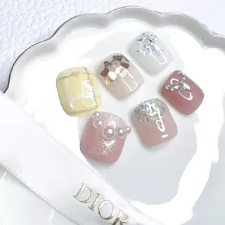 ネイル muguet🎀 chika🫧のネイルデザイン