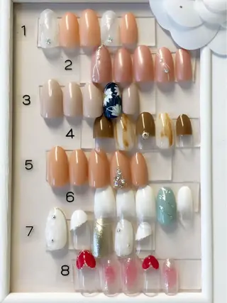 カラー ネイル マツエク・マツパ KIREIE NAILSのネイルデザイン