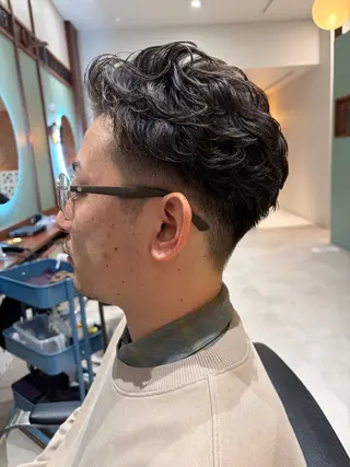 ショート メンズ 萩原 貴志のヘアスタイル