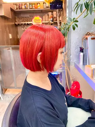 ミディアム カラー 艶髪と透明感を ‼️/若林のヘアスタイル