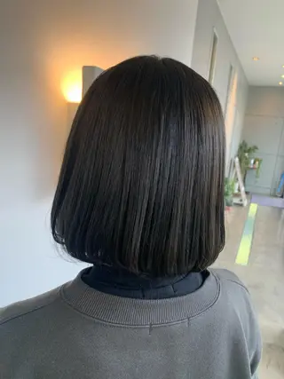 ミディアム おせ ちさとのヘアスタイル
