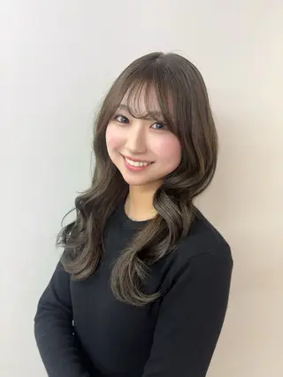 ロング カラー Ren. 🦋デザインカラーのヘアスタイル