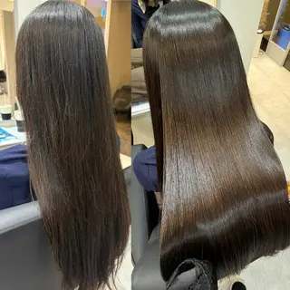 ロング カラー 辻井 琴音／梅田／髪質改善のヘアスタイル