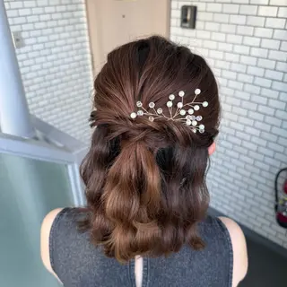 ショート ヘアアレンジ 褒められヘアメイク /‎ボブ女子🐶みおのヘアスタイル