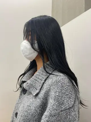 ロング カラー 韓国好き🇰🇷 美容師MIKUのヘアスタイル
