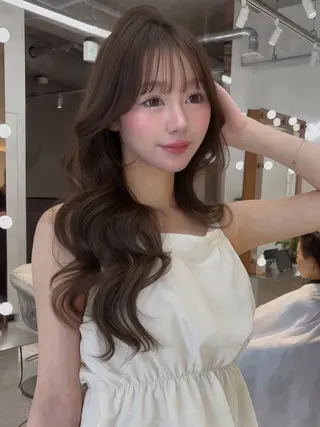 ロング カラー ヘアアレンジ 【博多髪質改善】 吉村 清志のヘアスタイル