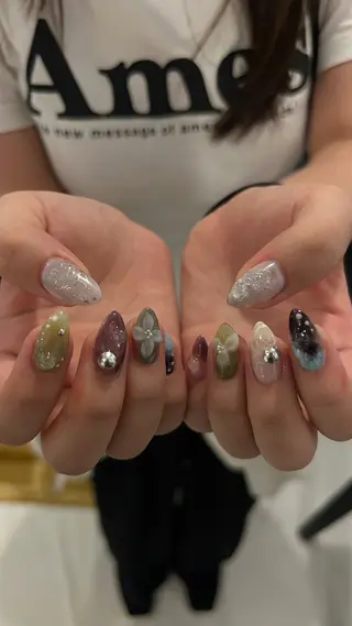 ネイル mira☼ 𐦍 ☼ nailのネイルデザイン