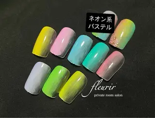 ネイル フルリール 【プライベートサロンのネイルデザイン