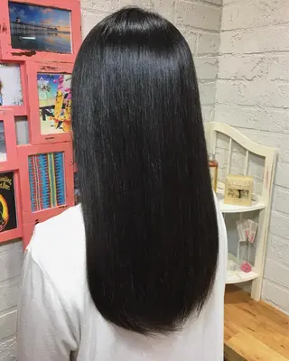 セミロング メンズhair /こえびのヘアスタイル