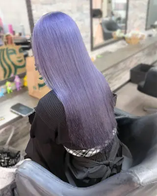 ロング カラー ハイトーンエクステ 🎩カズキ🎩のヘアスタイル