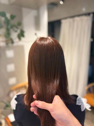 ショート カラー ブラウンカラー特化/ 艶✖️上品/修生のヘアスタイル