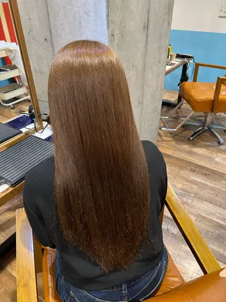 ロング ⭐️Manaka⭐️ 艶髪🩵ナチュラルのヘアスタイル
