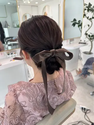 ヘアアレンジ lemiie riseのヘアスタイル