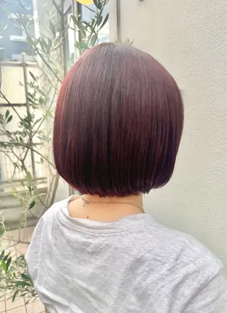 ショート カラー muimi みなみのヘアスタイル