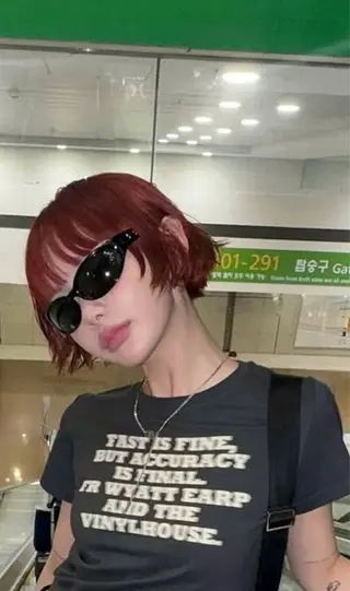 ショート 札幌クロスパーマ /🎀柴田ひな🎀のヘアスタイル