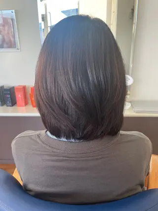 ミディアム attrice杉山 綾乃のヘアスタイル