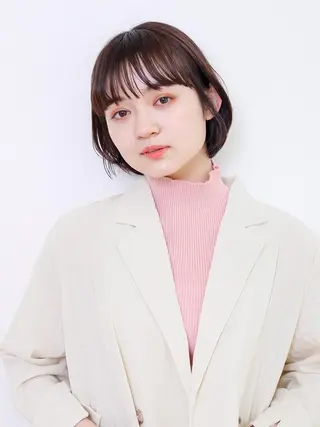 ショート カラー BASSA 下井草店のヘアスタイル