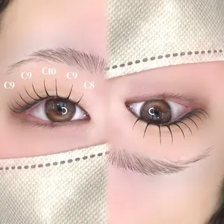 マツエク・マツパ Luana .Rioneのマツエク・マツパデザイン