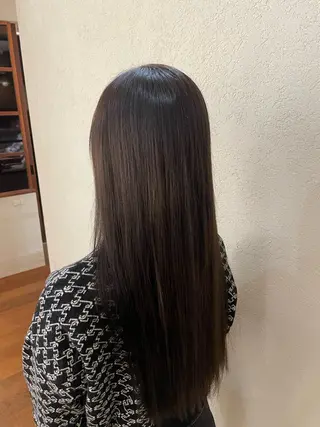 ロング カラー 藤田 郁弥のヘアスタイル