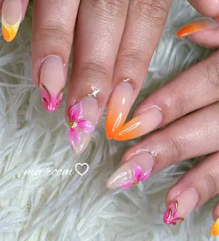 ネイル うるま市サロン Yuko Izawaのネイルデザイン