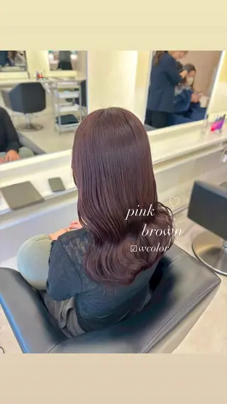 ロング ParveMix🫧 宮﨑 梨里のヘアスタイル