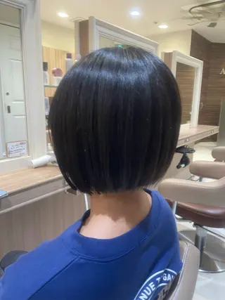 ショート パーマ 韓国ヘアメイク🎀/ 縮毛矯正✨山本媛香のヘアスタイル
