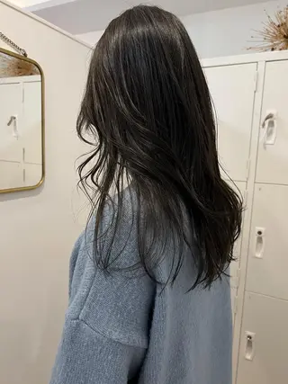 ロング カラー kakeru/ ミディアムレイヤーのヘアスタイル