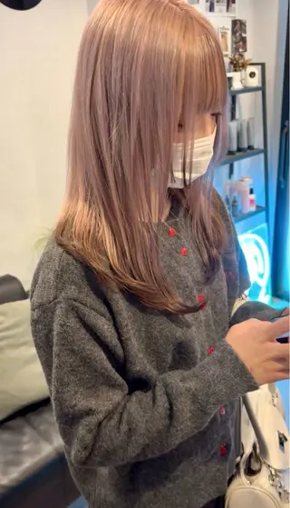 セミロング 脇田 志穂のヘアスタイル