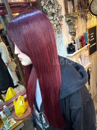 ロング カラー LILIS hair designのヘアスタイル