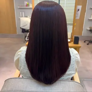 セミロング カラー 🫧西野 杏🫧のヘアスタイル
