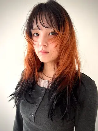 ロング カラー 渋谷 daisukeのヘアスタイル
