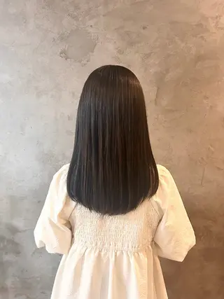 セミロング 冨松 稜平のヘアスタイル