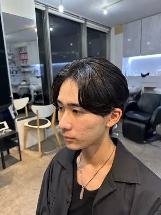 パーマ メンズ fifth/原宿/ カットモデル/カズのヘアスタイル