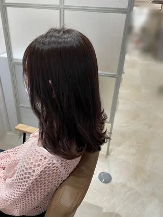 ミディアム カラー 《Velle》 yunonのヘアスタイル